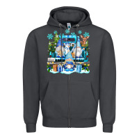 Smoke snowman gnome truck Zipper Hoodie - texasbilliewilder