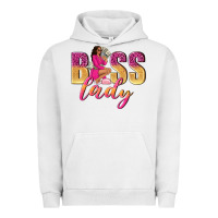 Pigment Lunar Rock boss lady afro woman Urban Hoodie - NancyCooperArtShop