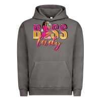 Pigment Tornado boss lady afro woman Urban Hoodie - NancyCooperArtShop