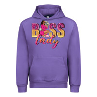 Tulip boss lady afro woman Urban Hoodie - NancyCooperArtShop