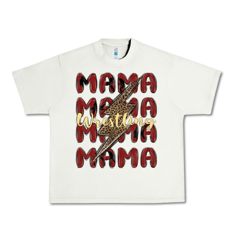 Wrestling Mama Urban Heavy Tee by MaliasSmallBusiness | Teevron