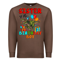 Chestnut sister of the birthday boy t rex Premium Sweatshirt - Artiststas