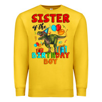 Lemon sister of the birthday boy t rex Premium Sweatshirt - Artiststas