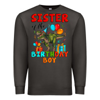 Smoke sister of the birthday boy t rex Premium Sweatshirt - Artiststas