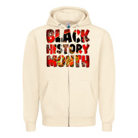 Sandshell Black history month juneteenth Zipper Hoodie - Zillion Design Studio