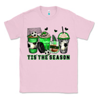 Bubblegum Pink tis' the season soccer coffee cups Classic Tee - Zillion Design Studio