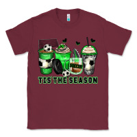 Burgundy tis' the season soccer coffee cups Classic Tee - Zillion Design Studio