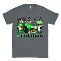 Charcoal Heather tis' the season soccer coffee cups Classic Tee - Zillion Design Studio