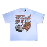 Grape Ice trust me the husband did it Urban Heavy Tee - MaliasSmallBusiness