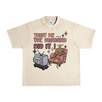 Sandshell trust me the husband did it Urban Heavy Tee - MaliasSmallBusiness