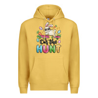 Antique Gold on the hunt easter Premium Hoodie - MaliasSmallBusiness