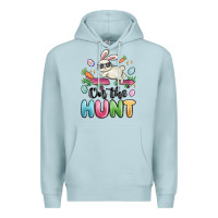Blue Mist on the hunt easter Premium Hoodie - MaliasSmallBusiness