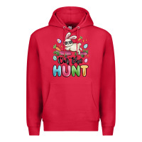 Cardinal on the hunt easter Premium Hoodie - MaliasSmallBusiness