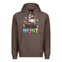 Coffee on the hunt easter Premium Hoodie - MaliasSmallBusiness