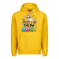 Lemon on the hunt easter Premium Hoodie - MaliasSmallBusiness