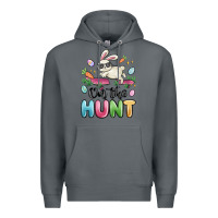 Rock on the hunt easter Premium Hoodie - MaliasSmallBusiness