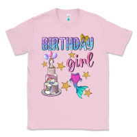 Bubblegum Pink birthday girl Classic Tee - BundleAndBundleShop