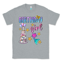 Heather Grey birthday girl Classic Tee - BundleAndBundleShop