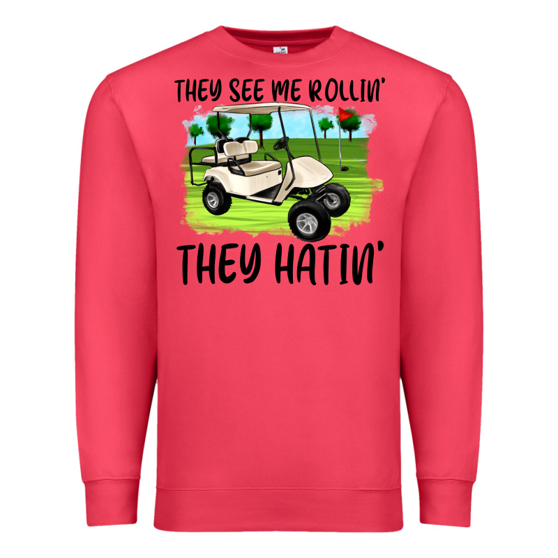 They See Me Rollin' They Hattin' Premium Sweatshirt by Artiststas | Teevron