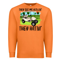 Carrot they see me rollin' they hattin' Premium Sweatshirt - Artiststas