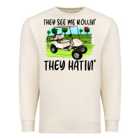 Sandshell they see me rollin' they hattin' Premium Sweatshirt - Artiststas