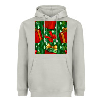 Moon Dust christmas surprise gift box seamless pattern Heavyweight Hoodie - BundleAndBundleShop