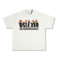 Pistachio dslexia awareness month Urban Heavy Tee - MaliasSmallBusiness