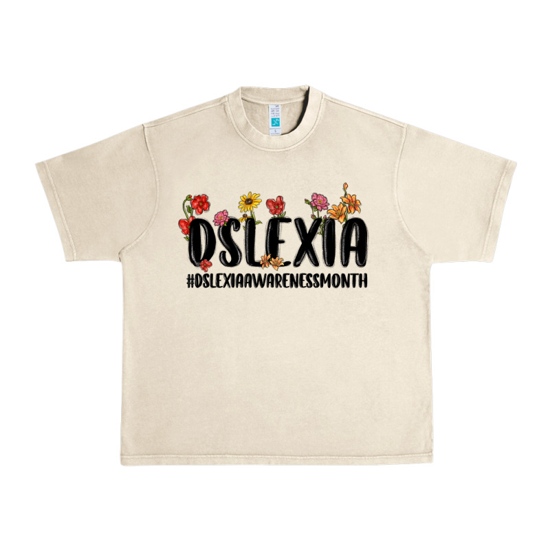 Dslexia Awareness Month Urban Heavy Tee by MaliasSmallBusiness | Teevron