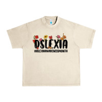 Sandshell dslexia awareness month Urban Heavy Tee - MaliasSmallBusiness