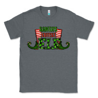 Charcoal Heather santa's cutest elf christmas Classic Tee - RanaPortraitStore