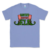Colony Blue santa's cutest elf christmas Classic Tee - RanaPortraitStore