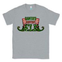 Heather Grey santa's cutest elf christmas Classic Tee - RanaPortraitStore