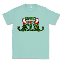 Seafoam santa's cutest elf christmas Classic Tee - RanaPortraitStore