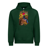Forest Green actin up malias Urban Hoodie - MaliasSmallBusiness
