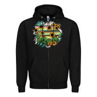 Black Iowa State Map Zipper Hoodie - RanaPortraitStore