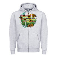 Heather Grey Iowa State Map Zipper Hoodie - RanaPortraitStore