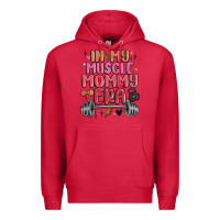 Cardinal in my muscle mommy era Premium Hoodie - MaliasSmallBusiness