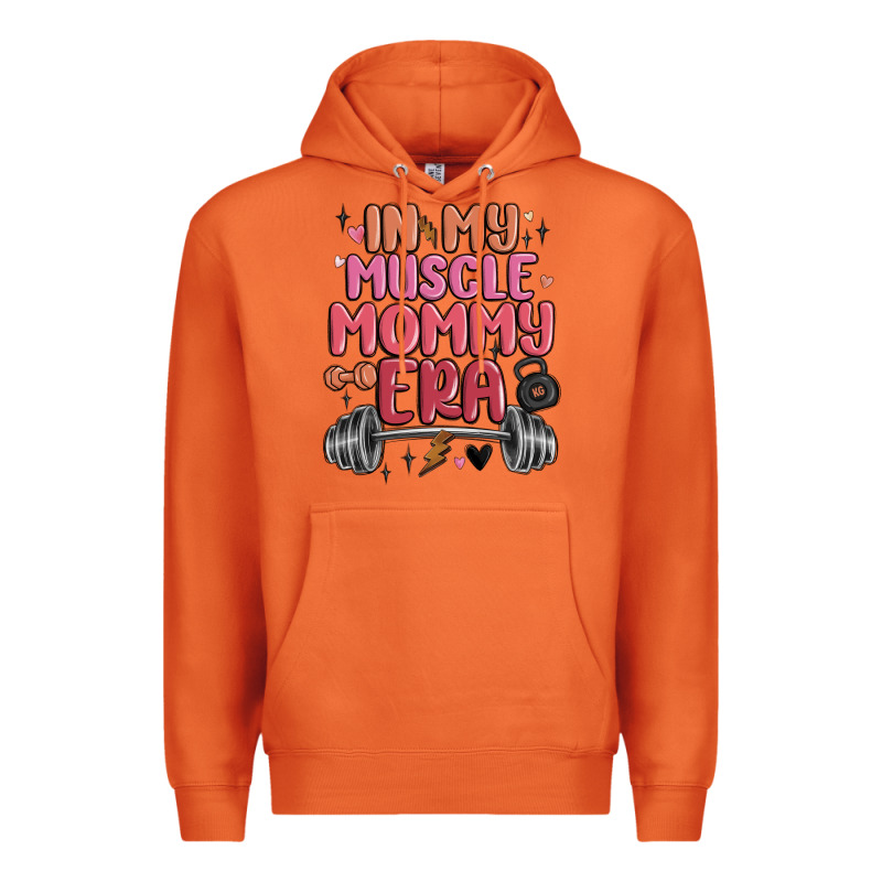 In My Muscle Mommy Era Premium Hoodie by MaliasSmallBusiness | Teevron