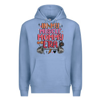 Colony Blue in my muscle mommy era Premium Hoodie - MaliasSmallBusiness