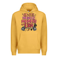 Mustard in my muscle mommy era Premium Hoodie - MaliasSmallBusiness