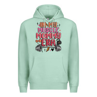 Seafoam in my muscle mommy era Premium Hoodie - MaliasSmallBusiness