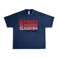 Navy teaching Urban Heavy Tee - MaliasSmallBusiness