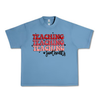 Pebble Blue teaching Urban Heavy Tee - MaliasSmallBusiness