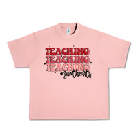 Salmon teaching Urban Heavy Tee - MaliasSmallBusiness