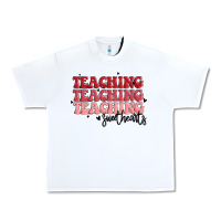 White teaching Urban Heavy Tee - MaliasSmallBusiness