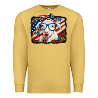 Antique Gold 4th of july baby sheep Premium Sweatshirt - Jasminsmagicworld