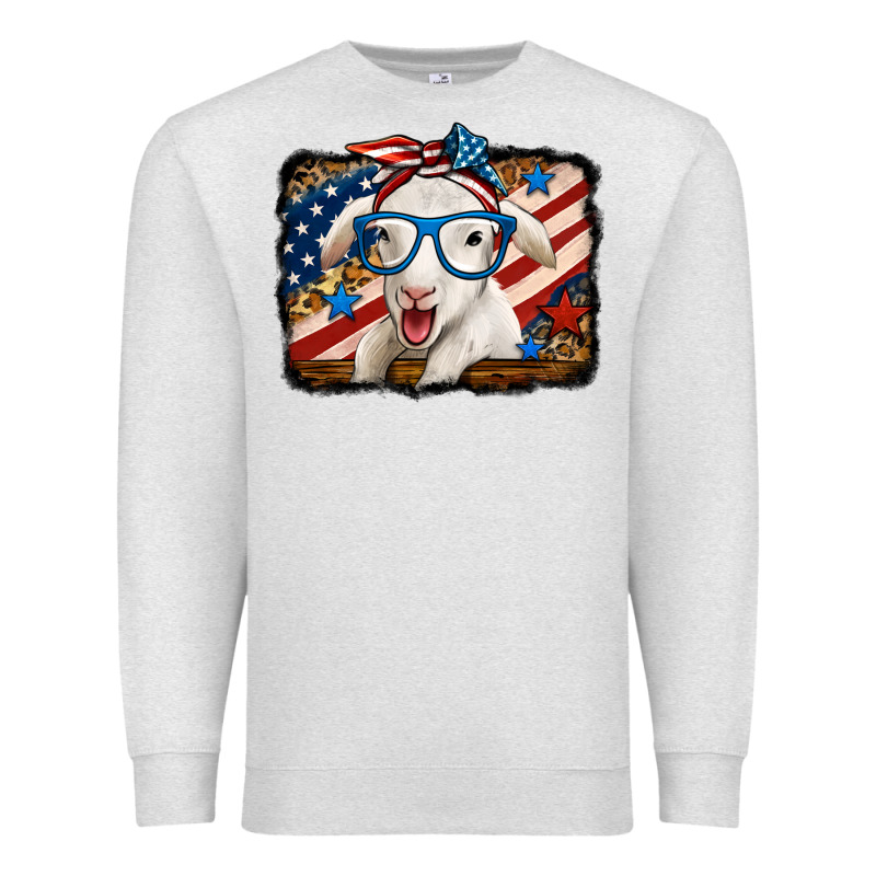 4th Of July Baby Sheep Premium Sweatshirt by Jasminsmagicworld | Teevron
