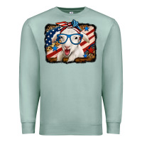 Seafoam 4th of july baby sheep Premium Sweatshirt - Jasminsmagicworld