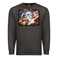 Smoke 4th of july baby sheep Premium Sweatshirt - Jasminsmagicworld