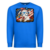 True Royal 4th of july baby sheep Premium Sweatshirt - Jasminsmagicworld